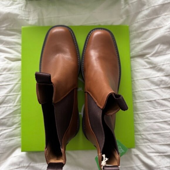 NWT Brown Leather Boots [Sam Edelman] - Picture 2 of 7